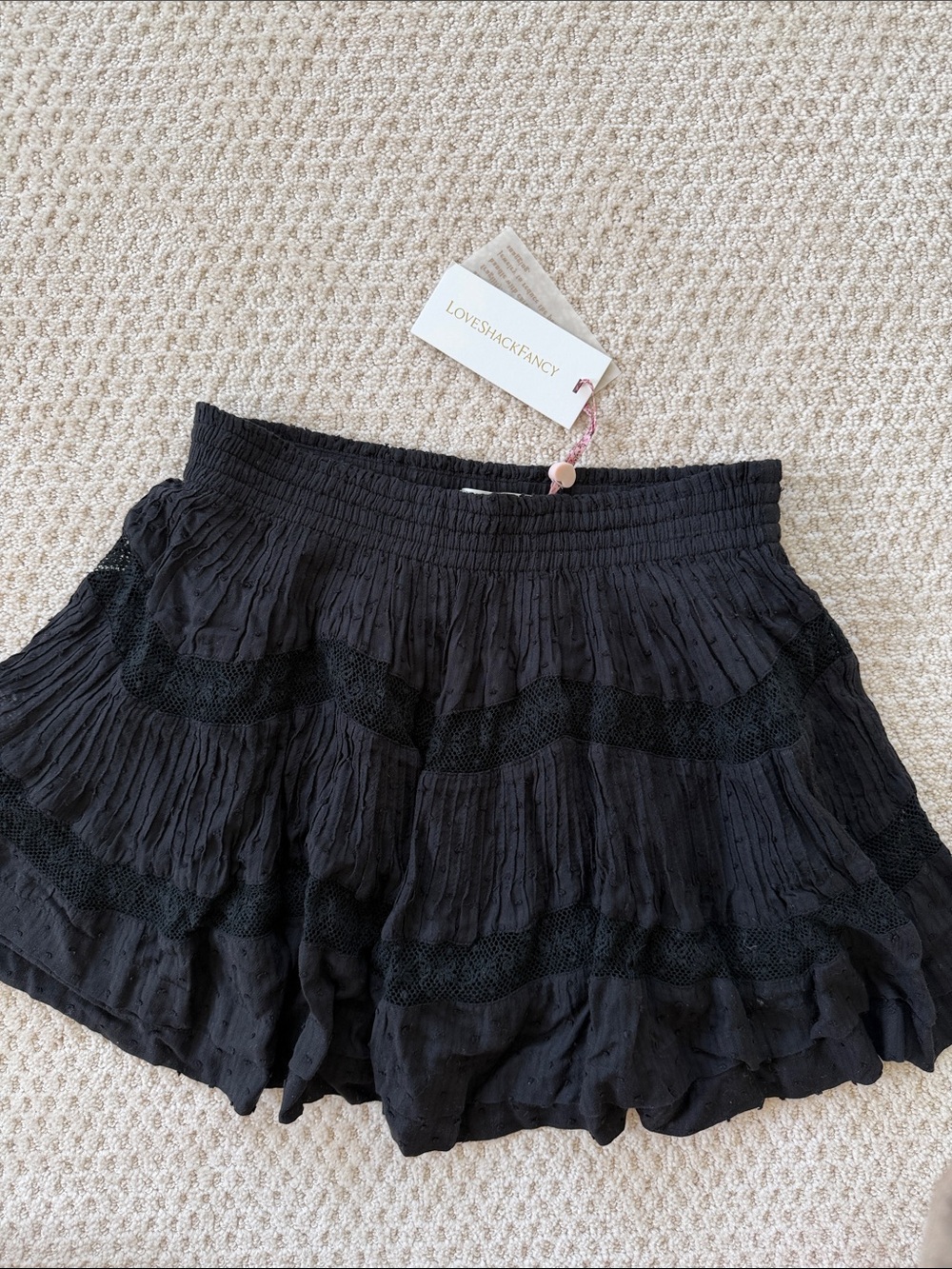 LoveShackFancy lorianne skirt